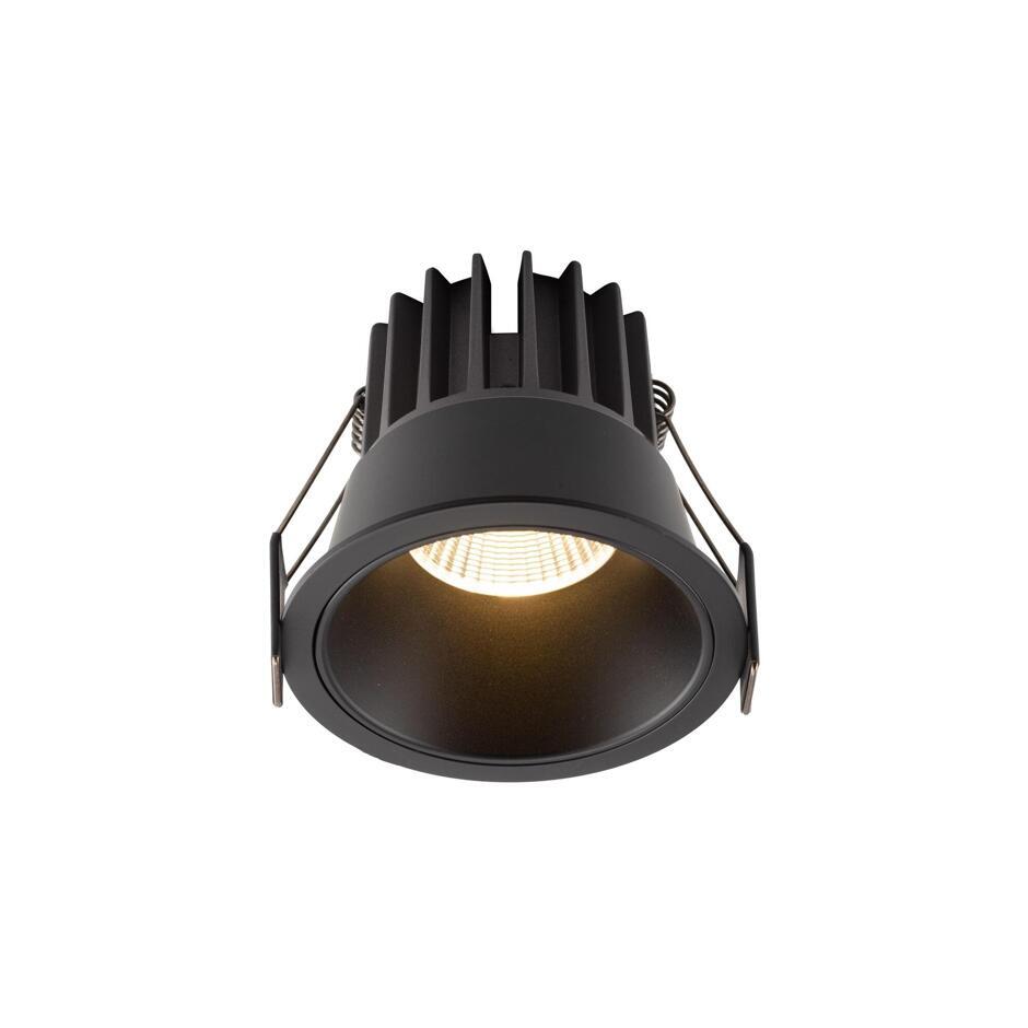 DK4400-BK Встраиваемый светильник, IP 20, 7 Вт, LED 3000, черный, алюминий