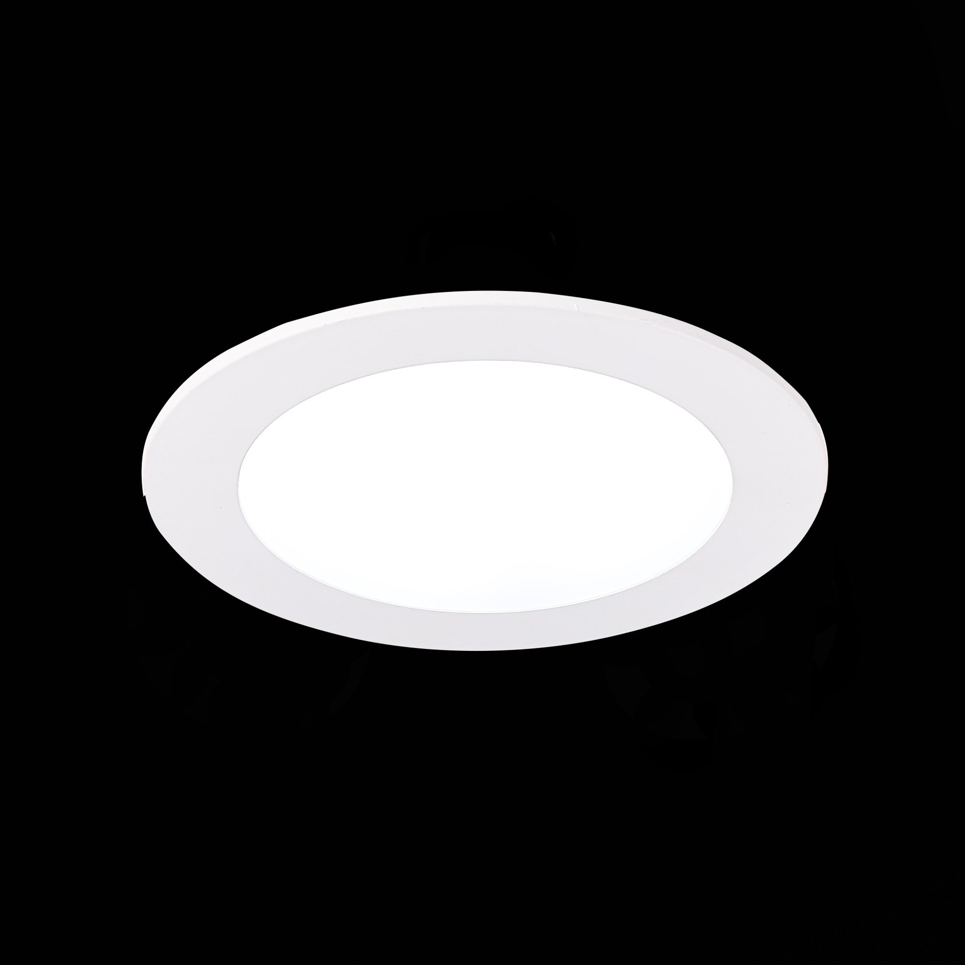 ST212.508.10 Св-к встр. Белый LED 1*10W 3000K/4000K/6000K 850Lm Ra80 110° IP20 D120xH30 220-240V Встраиваемые светильники