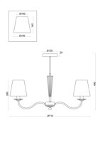 Люстра Freya FR2027PL-05N