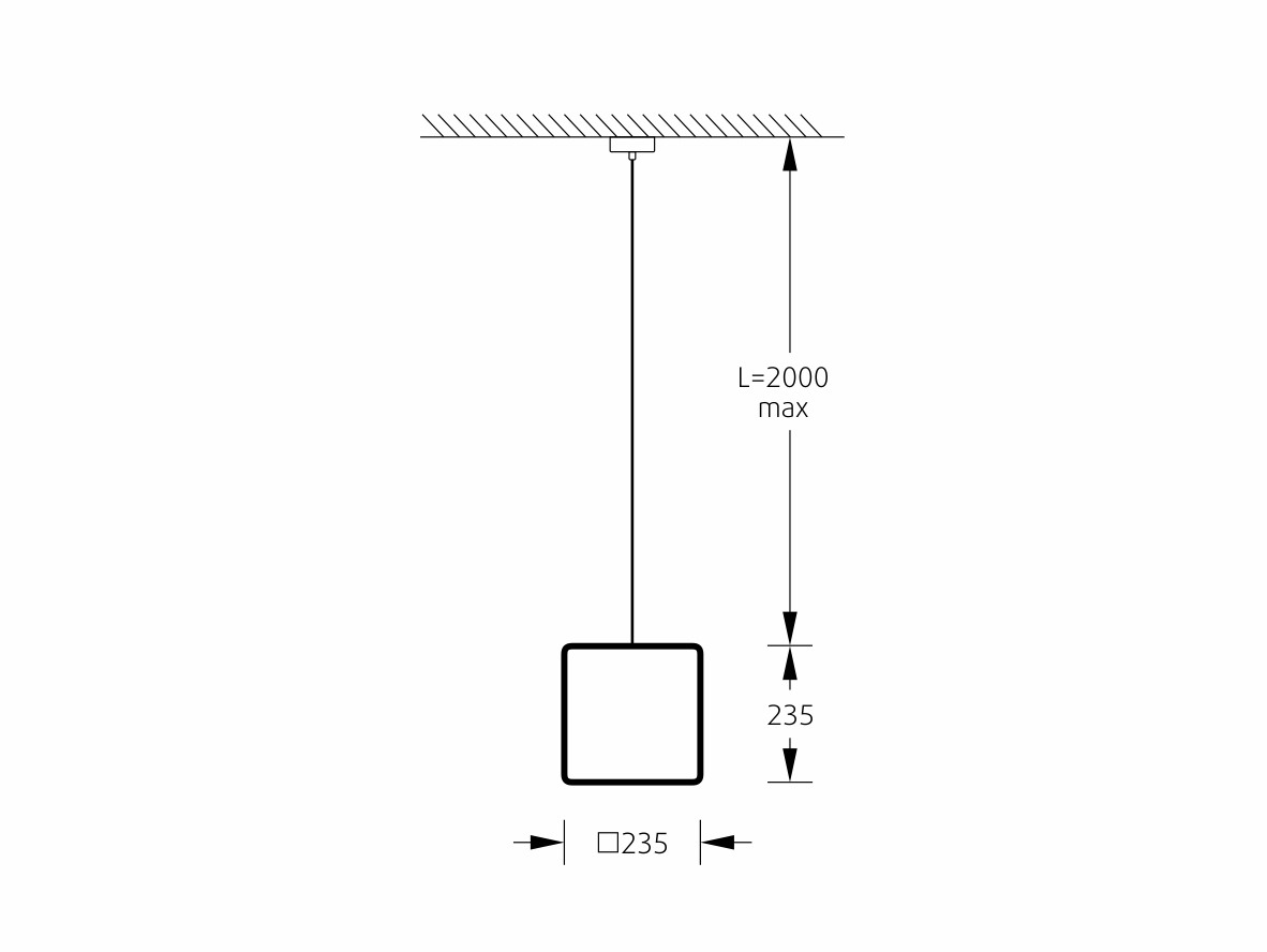 CUBE_P (E14) 25 IP40 3000K